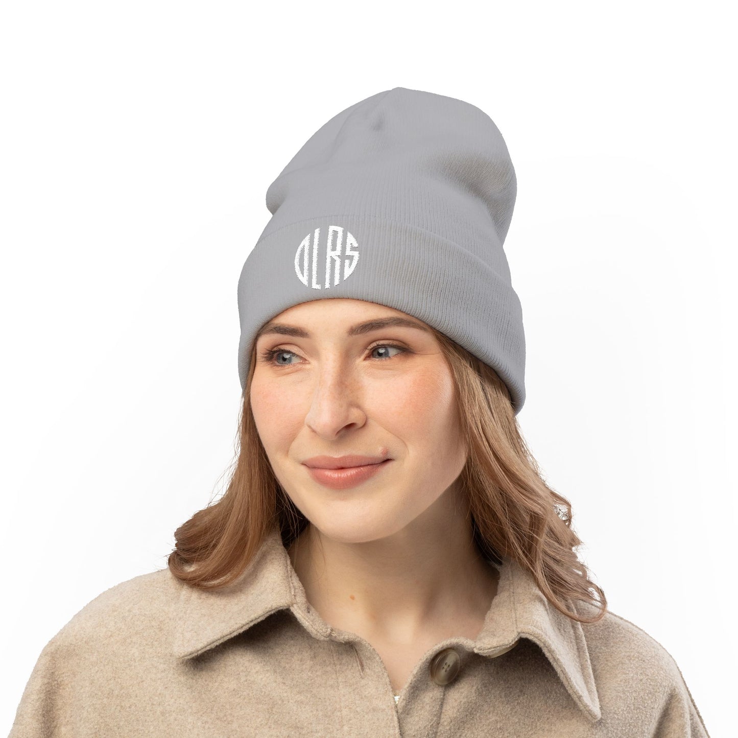 DLRS Embroidered Knit Beanie for Him/Her