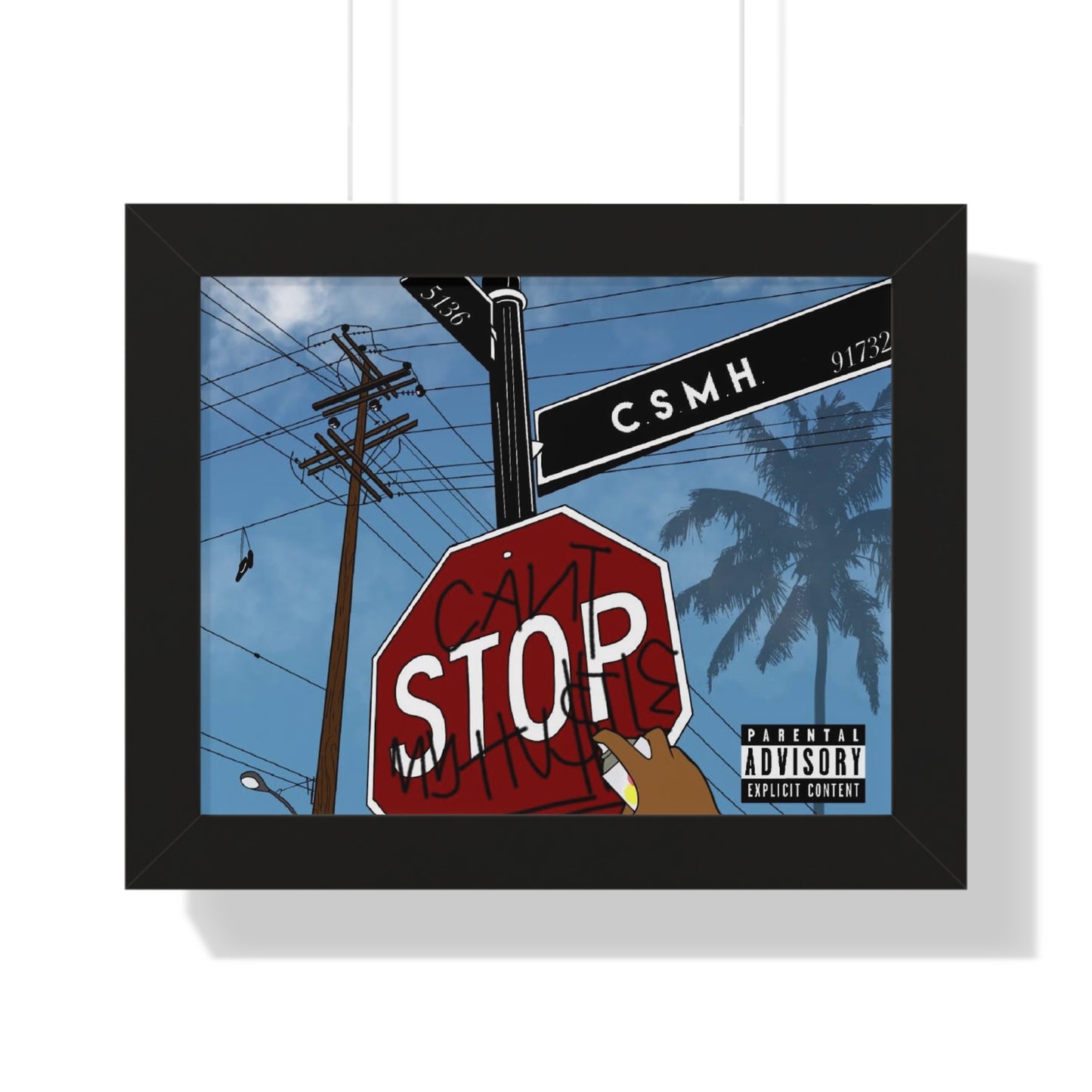 CANT STOP MY HUSTLE ALBUM COVER