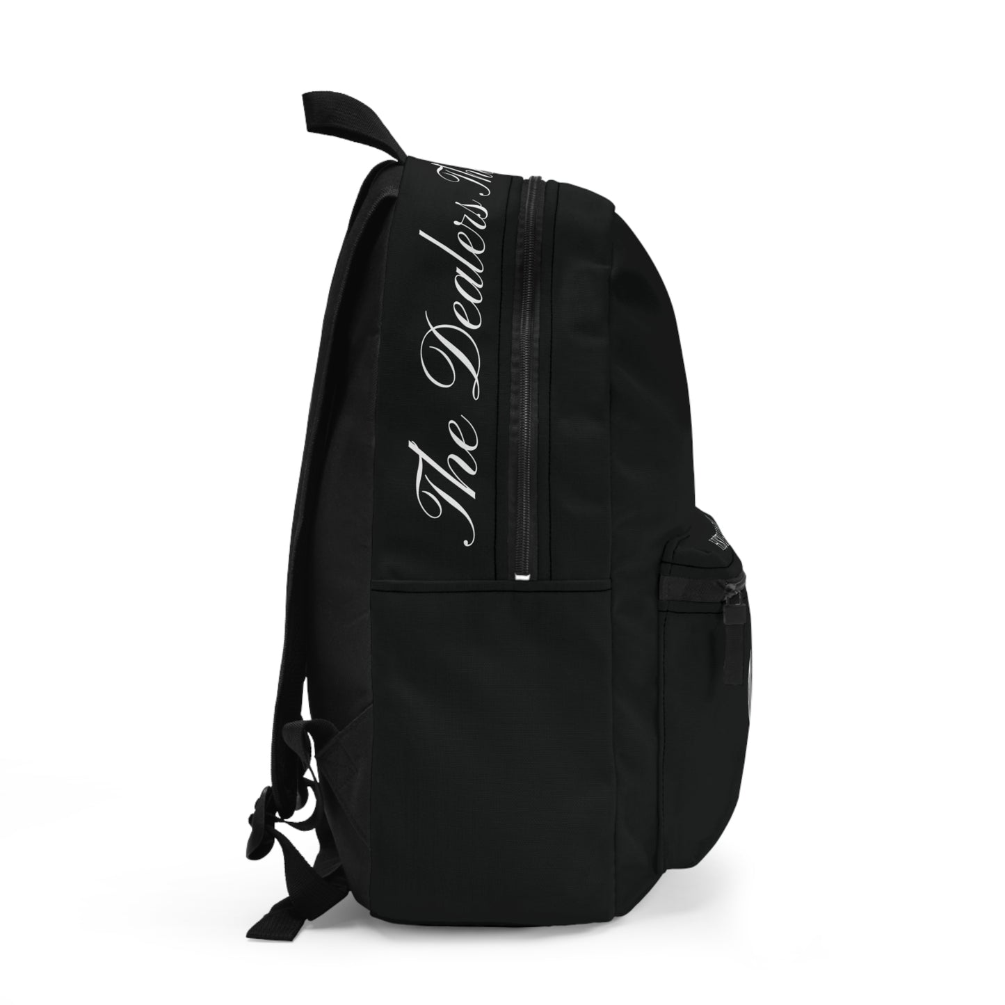 THE DEALERS (Black) Embroidered Backpack