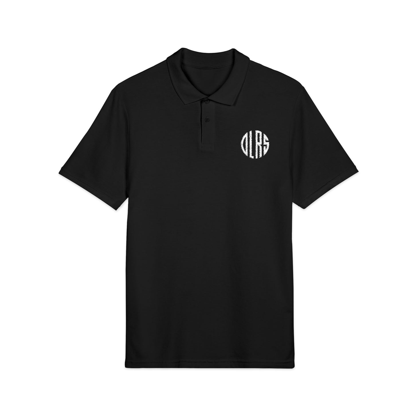 DLRS (White logo)Unisex Embroidered Polo Shirt