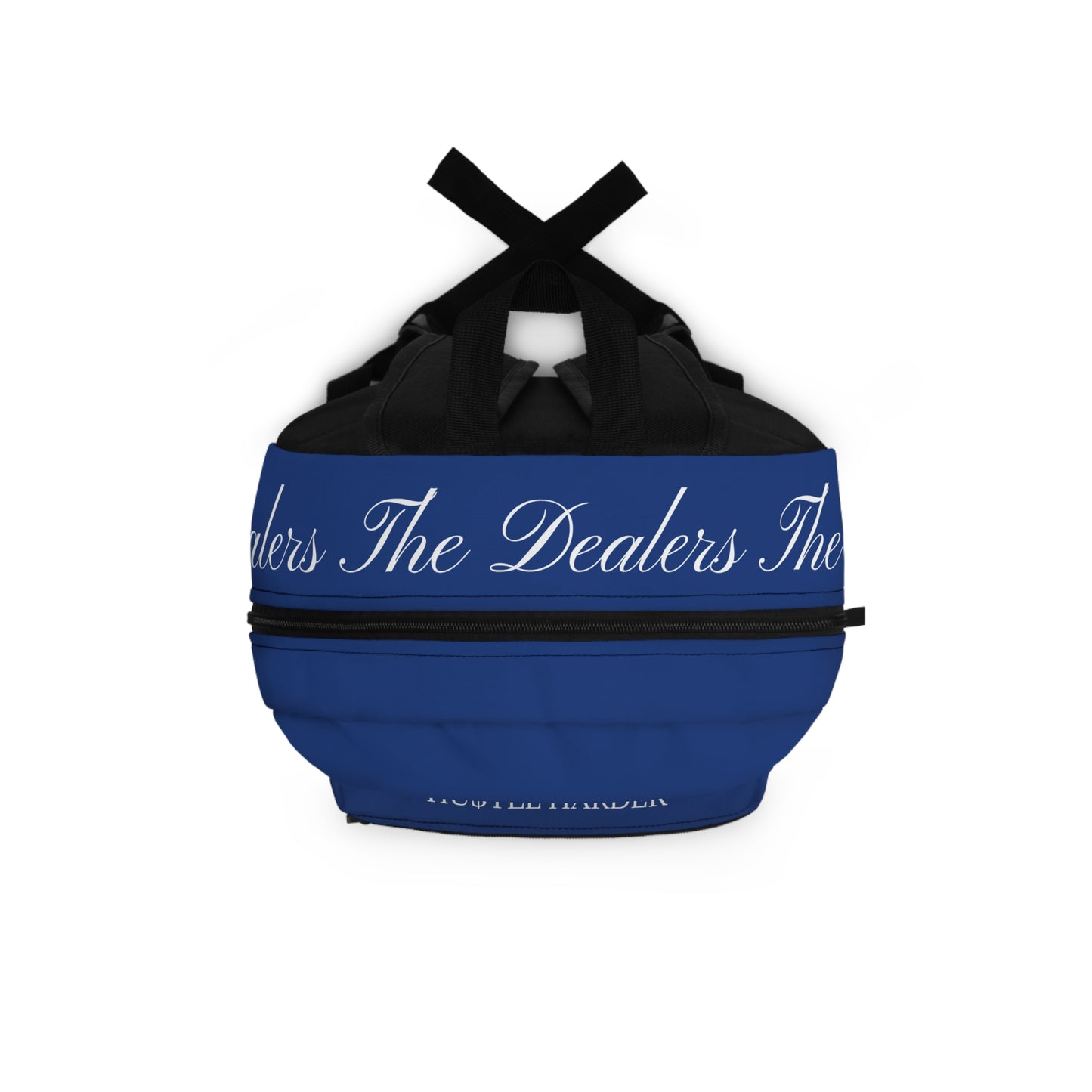 THE DEALERS (Dark Blue) Embroidered Backpack