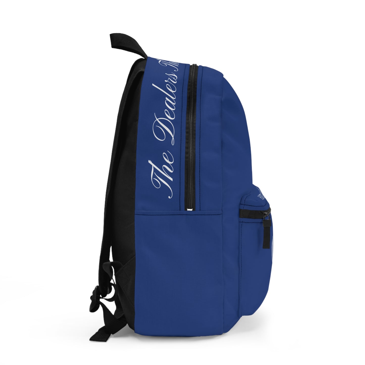 THE DEALERS (Dark Blue) Embroidered Backpack
