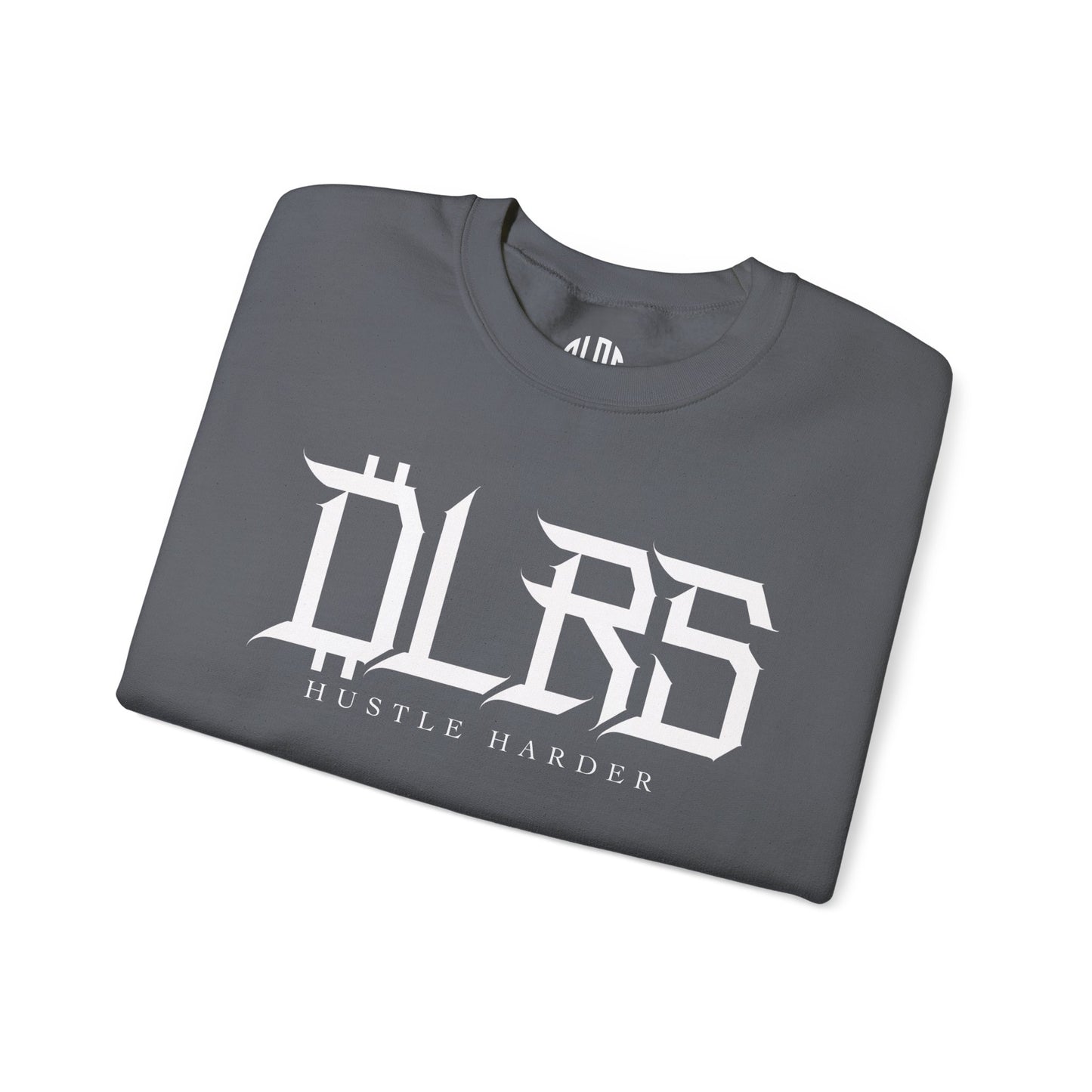Hustle Harder DLRS Sweatshirt, Unisex Crewneck