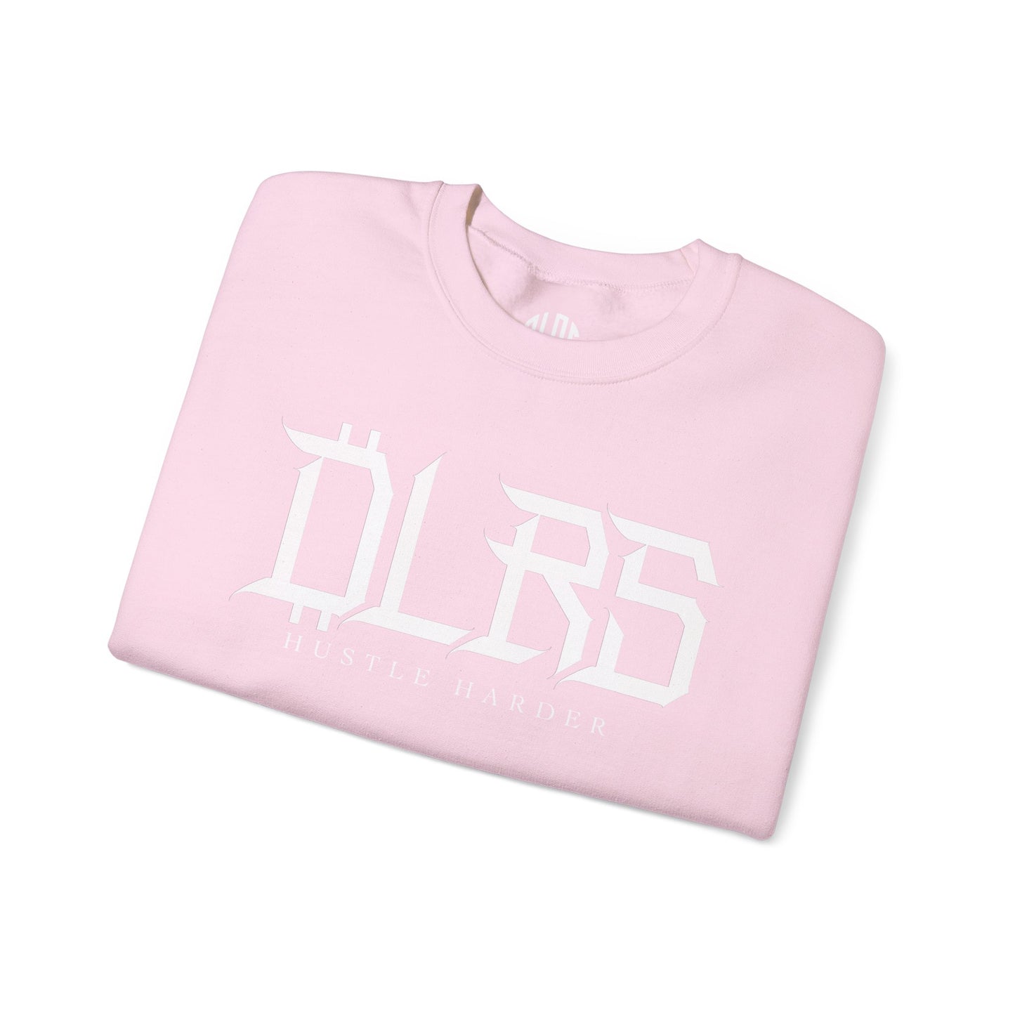 Hustle Harder DLRS Sweatshirt, Unisex Crewneck