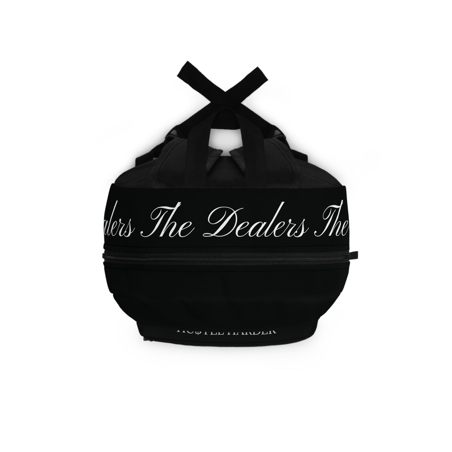 THE DEALERS (Black) Embroidered Backpack