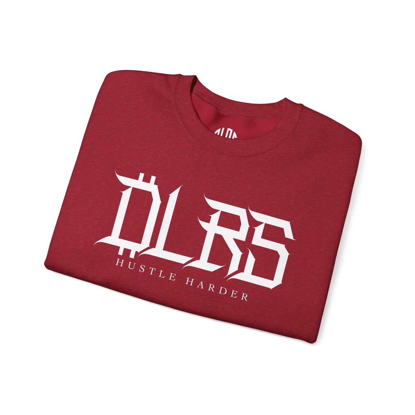 Hustle Harder DLRS Sweatshirt, Unisex Crewneck