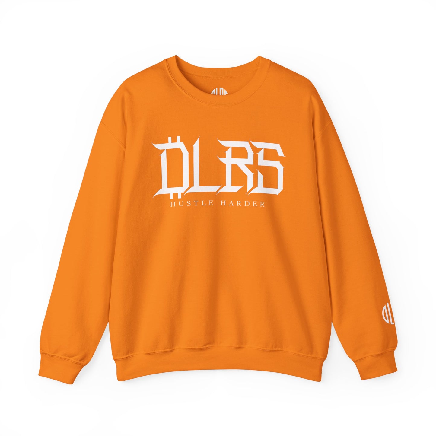 Hustle Harder DLRS Sweatshirt, Unisex Crewneck