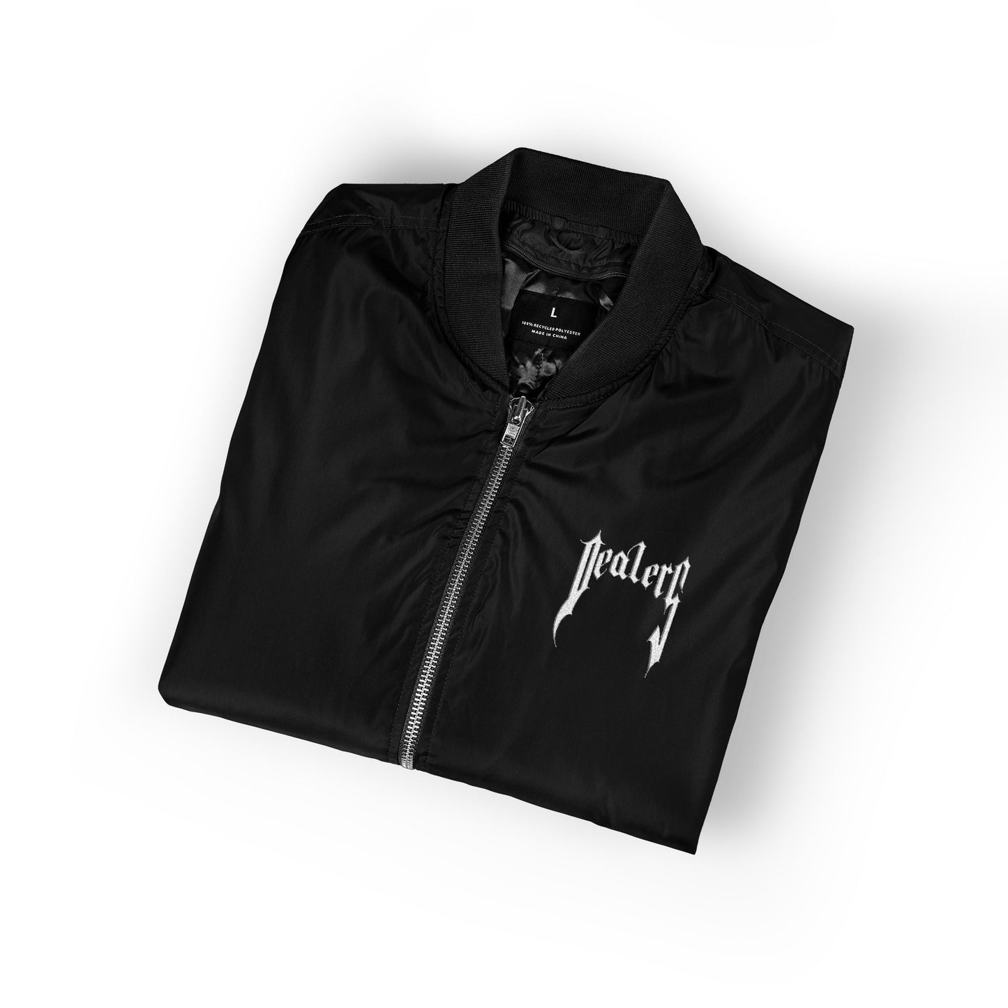 DEALERS Embroidered Bomber Jacket