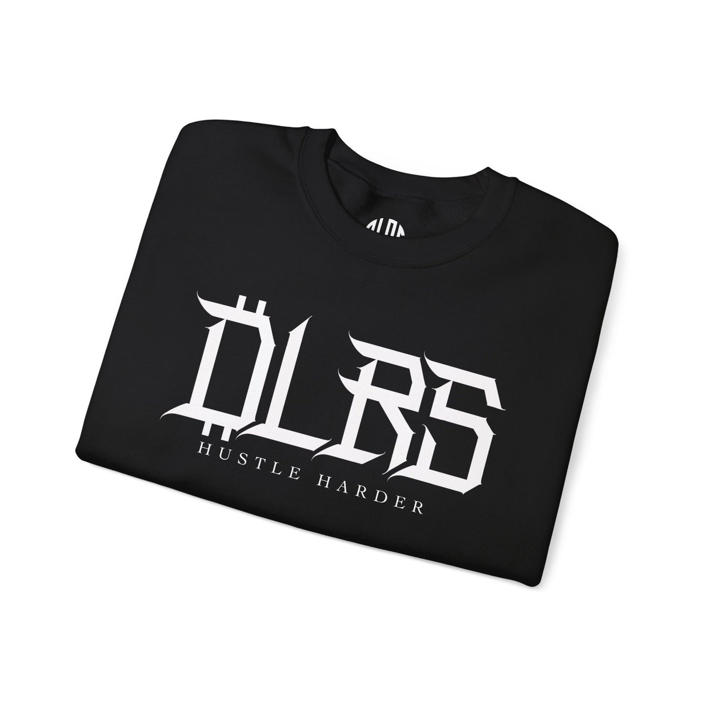 Hustle Harder DLRS Sweatshirt, Unisex Crewneck