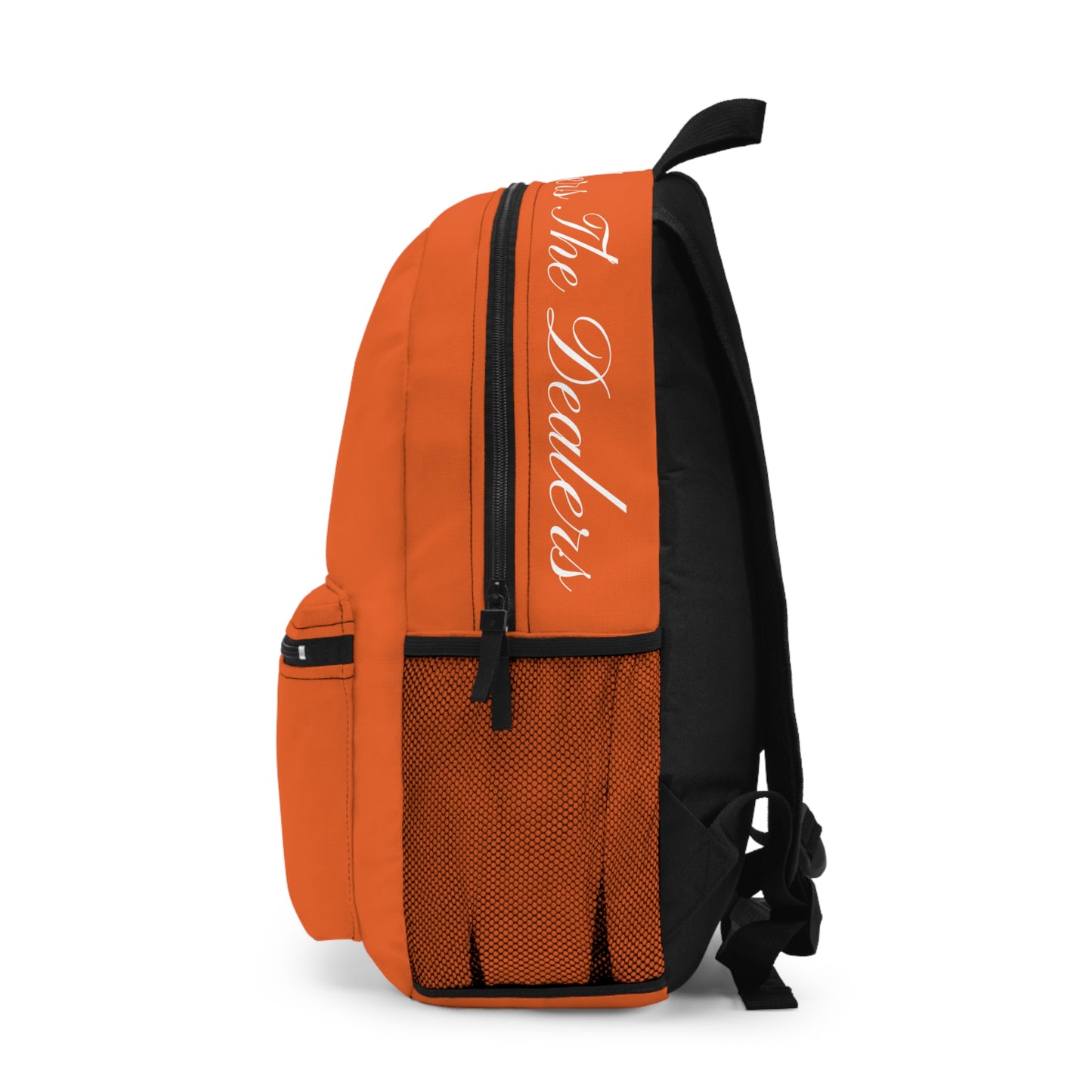 THE DEALERS (Orange) Embroidered Backpack
