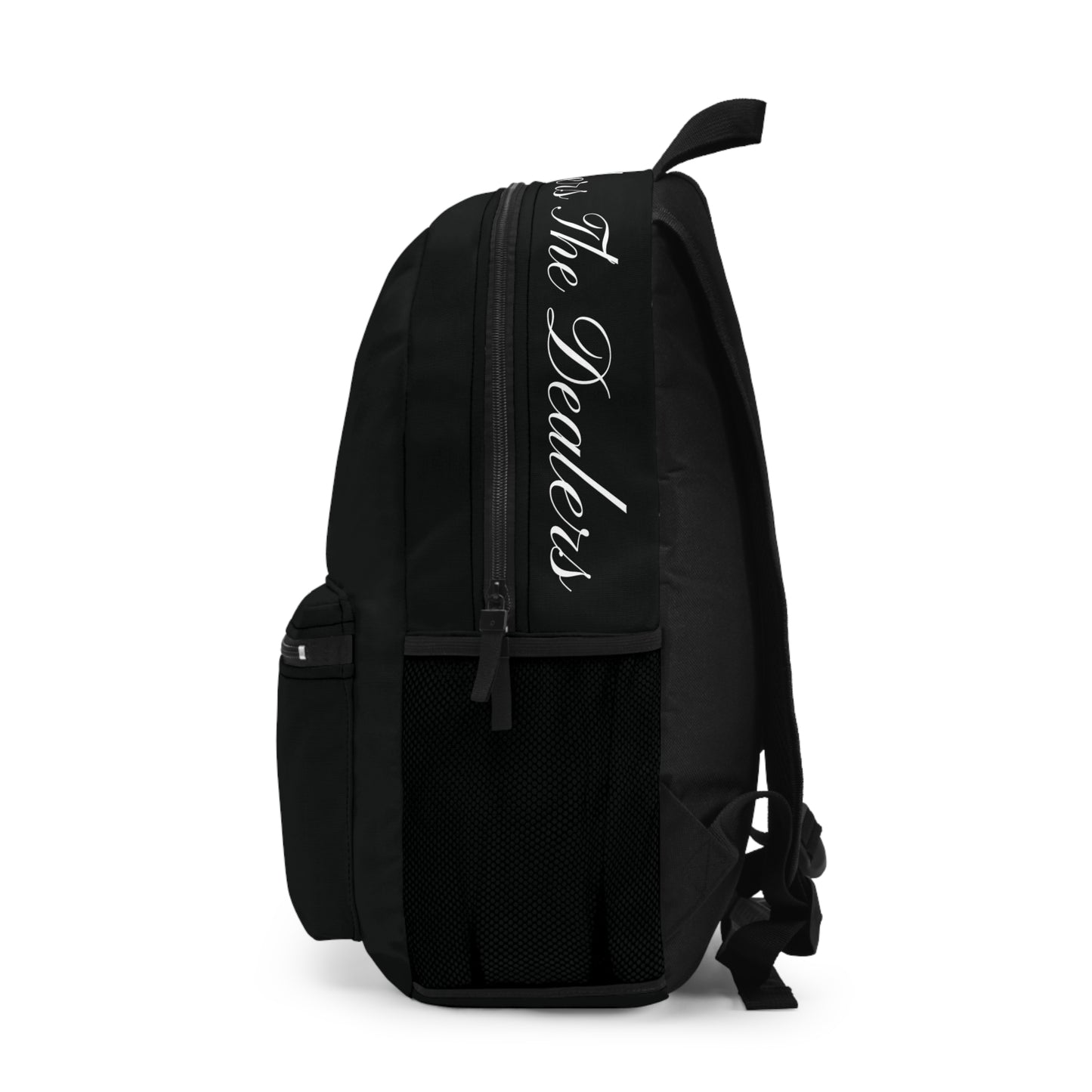 THE DEALERS (Black) Embroidered Backpack