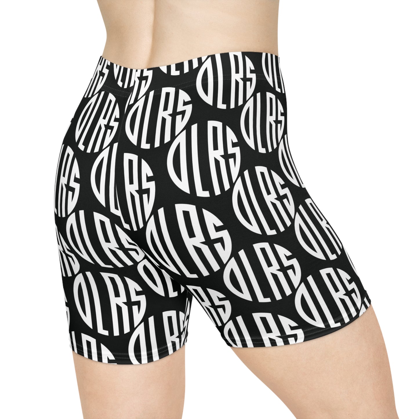 DLRS Women's Biker Shorts, Stylish Athletic Wear, High-Performance Workout Shorts