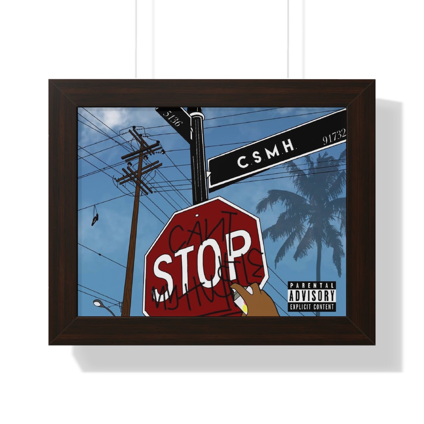 CANT STOP MY HUSTLE ALBUM COVER