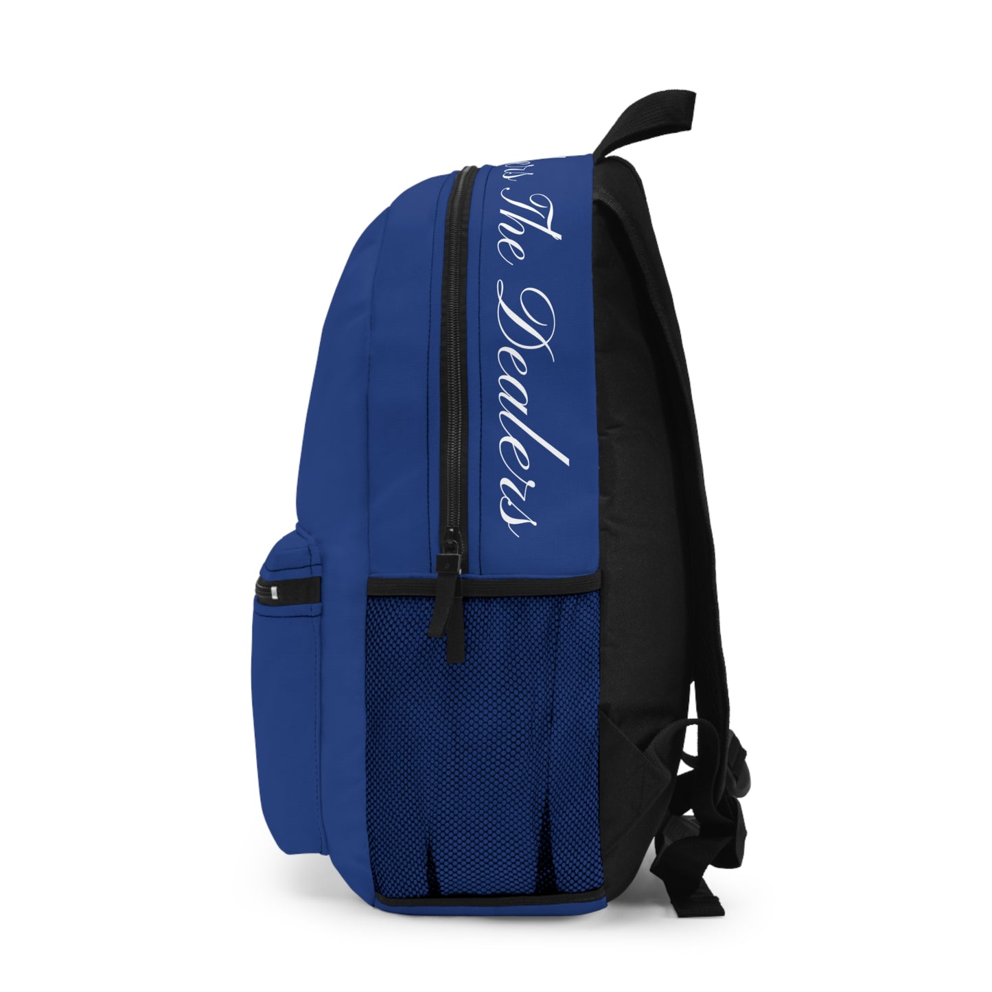 THE DEALERS (Dark Blue) Embroidered Backpack