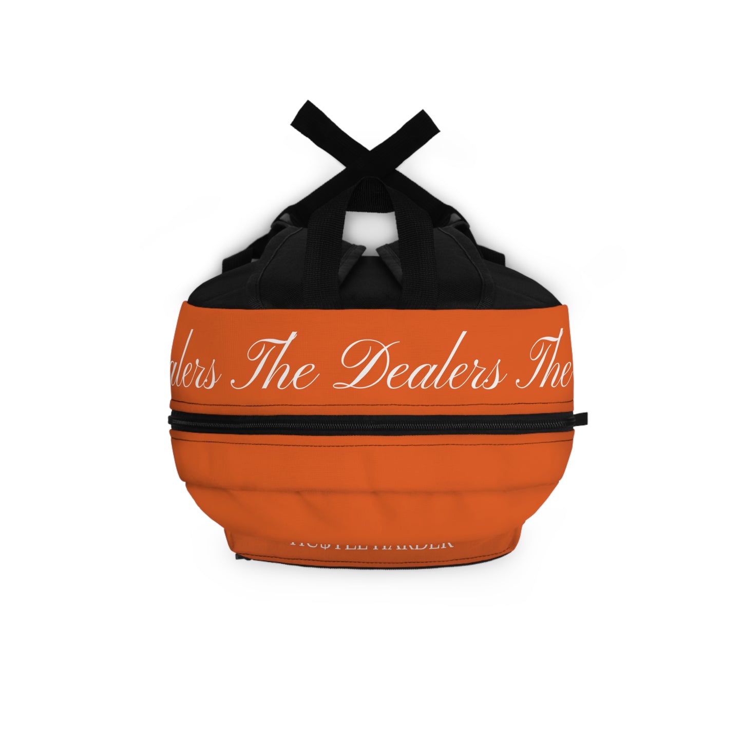 THE DEALERS (Orange) Embroidered Backpack