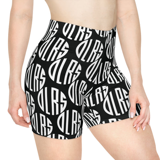 DLRS  Women's Biker Shorts, Stylish Athletic Wear, High-Performance Workout Shorts