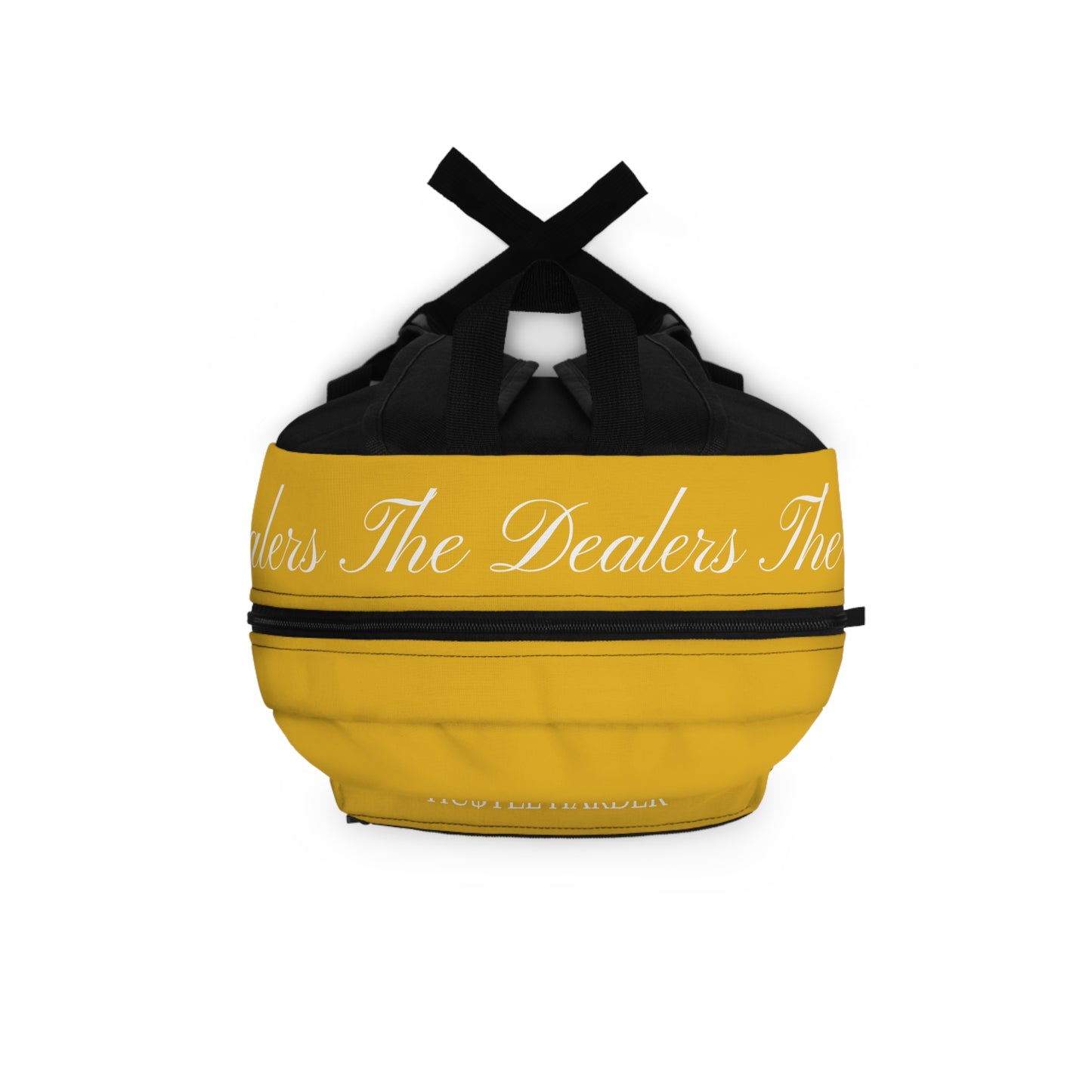 THE DEALERS (Yellow) Embroidered Backpack
