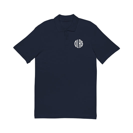 DLRS  (White logo)Unisex Embroidered Polo Shirt