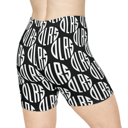 DLRS  Women's Biker Shorts, Stylish Athletic Wear, High-Performance Workout Shorts