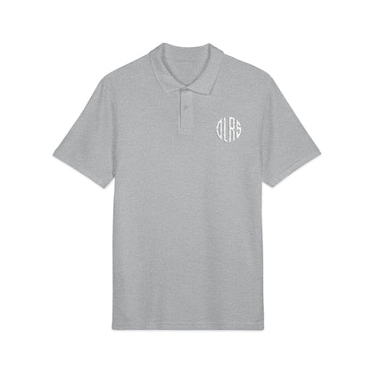 DLRS  (White logo)Unisex Embroidered Polo Shirt